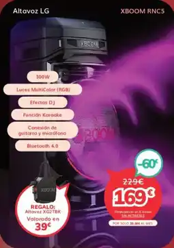 Mi electro LG Altavoz oferta