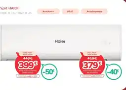 Mi electro HAIER Split TIDE R 35/TIDE R 25 oferta