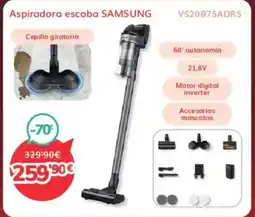 Mi electro SAMSUNG Aspiradora escoba VS20875ADR5 oferta