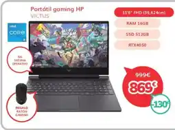 Mi electro HP Portátil gaming VICTUS oferta