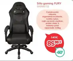 Mi electro FURY Silla gaming SHINAI S2 oferta