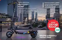 Mi electro SMARTGYRO Patín eléctrico K5 PRO oferta