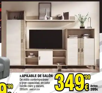 Apilable de salón