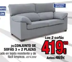 Rapimueble Conjunto de sofás 3 + 2 plazas oferta