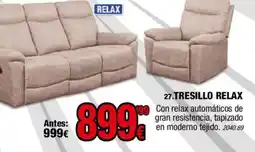 Rapimueble Tresillo relax oferta