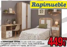 Rapimueble Dormitorio juvenil oferta