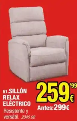 Rapimueble Sillón relax eléctrico oferta