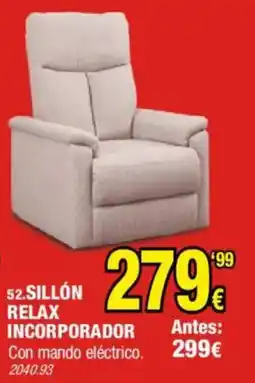 Rapimueble Sillón relax incorporador oferta