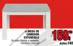Rapimueble Mesa de comedor extensible oferta