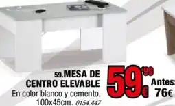 Rapimueble Mesa de centro elevable oferta