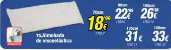 Rapimueble Almohada de viscoelástica oferta