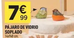 Centrakor Pájaro de vidrio soplado oferta