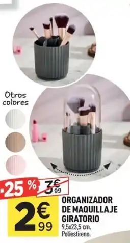 Centrakor Organizador de maquillaje giratorio oferta
