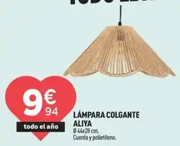 Centrakor Lámpara colgante aliya oferta