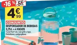 Centrakor Dispensador de bebidas oferta