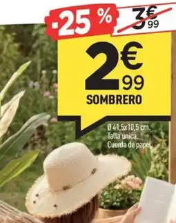 Centrakor Sombrero oferta