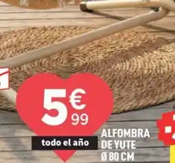 Centrakor Alfombra de yute oferta