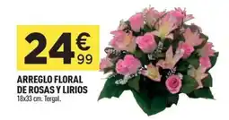 Centrakor Arreglo floral de rosas y lirios oferta