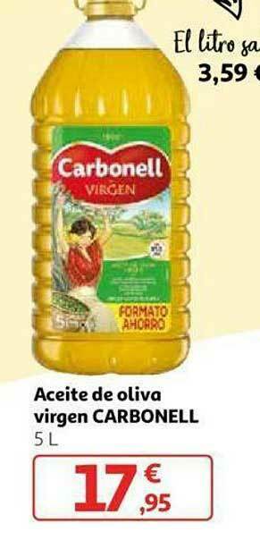 Alcampo Aceite De Oliva Virgen Carbonell oferta