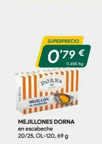 Masymas Mejillones Dorna oferta