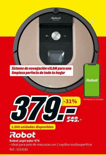 MediaMarkt Robot Aspirador oferta