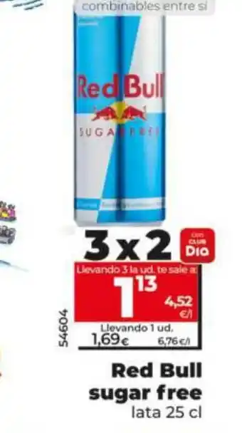 RED BULL sugar free