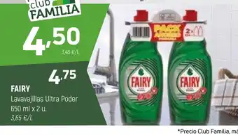 Coviran FAIRY Lavavajillas Ultra Poder oferta