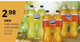 Coviran FANTA Limón, naranja o zero naranja oferta
