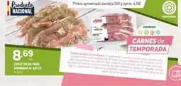 Coviran ALDELIS Chuletas de pavo adobadas al ajillo oferta