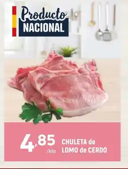 Coviran Chuleta de lomo de cerdo oferta