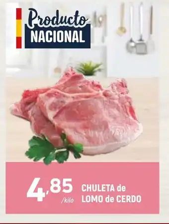 Coviran Chuleta de lomo de cerdo oferta