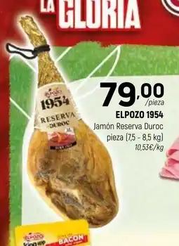 Coviran ELPOZO 1954 Jamón Reserva Duroc pieza oferta