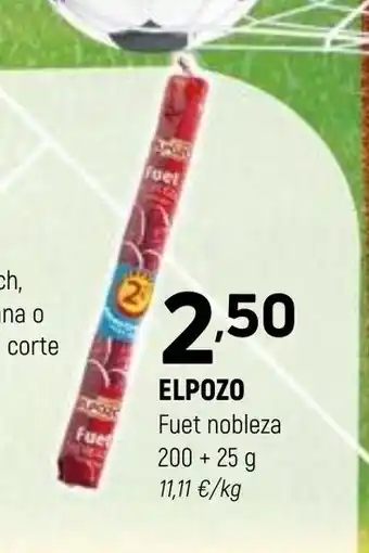 Coviran ELPOZO Fuet nobleza oferta