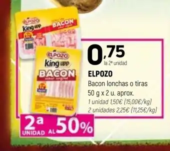 Coviran ELPOZO Bacon lonchas o tiras oferta