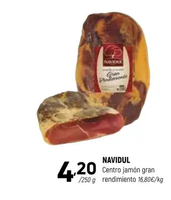 Coviran NAVIDUL Centro jamón gran rendimiento oferta