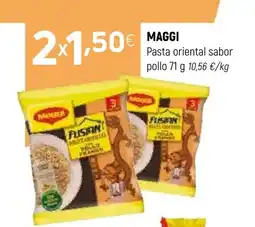 Coviran MAGGI Pasta oriental sabor pollo oferta
