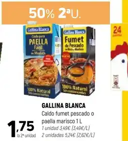 Coviran GALLINA BLANCA Caldo fumet pescado o paella marisco oferta