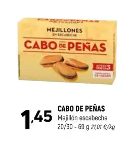 Coviran CABO DE PEÑAS Mejillón escabeche oferta