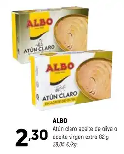 Coviran ALBO Atún claro aceite de oliva o aceite virgen extra oferta