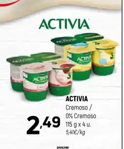 Coviran ACTIVIA Cremoso / 0% Cremoso oferta