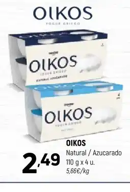 Coviran OIKOS Natural/Azucarado oferta