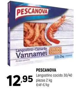 Coviran PESCANOVA Langostino cocido 30/40 piezas oferta
