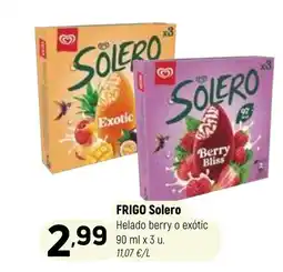 Coviran FRIGO Solero Helado berry o exótic oferta