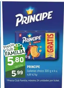 Coviran PRINCIPE Galletas choco oferta
