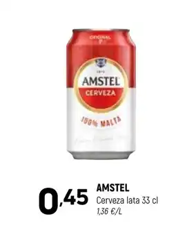 Coviran AMSTEL Cerveza lata oferta