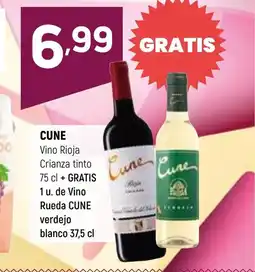Coviran CUNE Vino Rioja Crianza tinto oferta