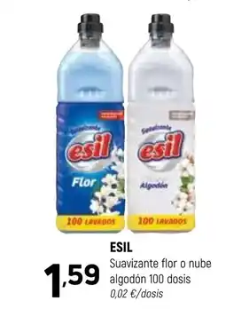 Coviran ESIL Suavizante flor o nube algodón 100 dosis oferta