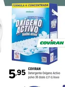 Coviran COVIRAN Detergente Oxígeno Activo polvo 36 dosis oferta