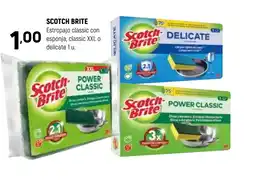 Coviran SCOTCH BRITE Estropajo classic con esponja, classic XXL o delicate 1 u. oferta