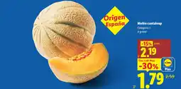 Lidl Melón cantaloup oferta